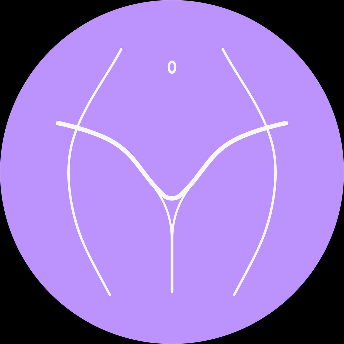 Déclinaison ronde du logo Delphine Garcez